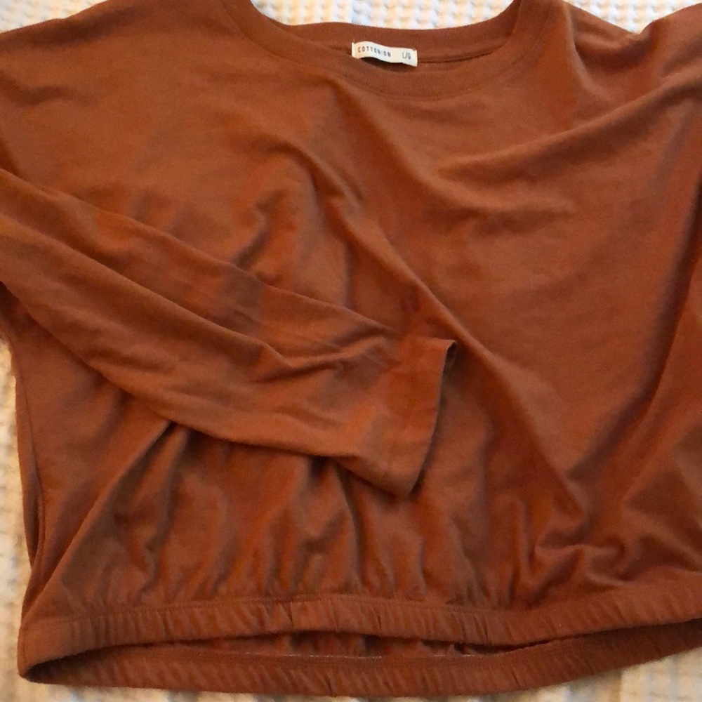 Burnt Orange Crop Top